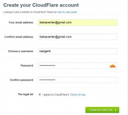 create cloudflare free, sign up cloudflare