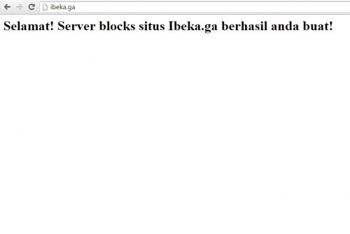 cara install nginx virtual hosts di centos, cara install nginx server blocks di vps centos